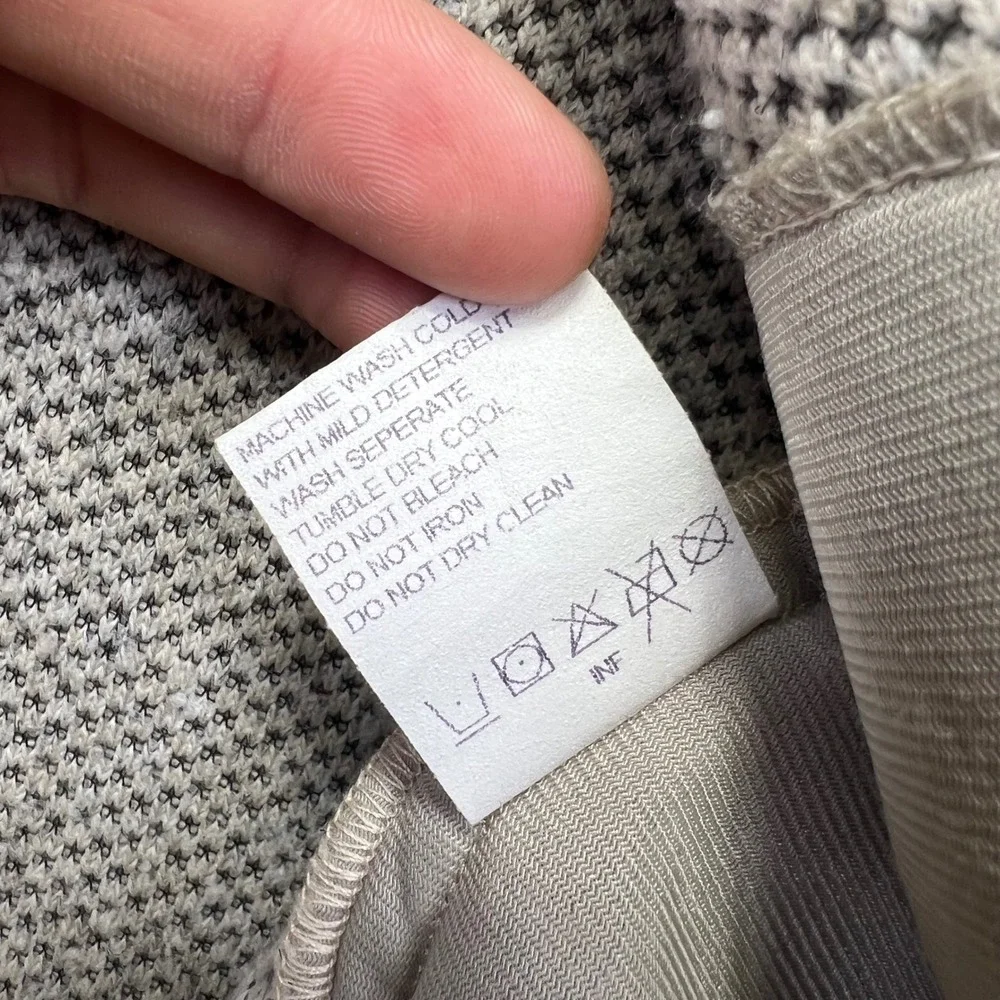 VINTAGE 90s Columbia Vest Mens M‎ Oatmeal Deep Pile Fleece Outdoors Made in USA